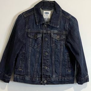 Old Navy boys blue Jean jacket Size 5T